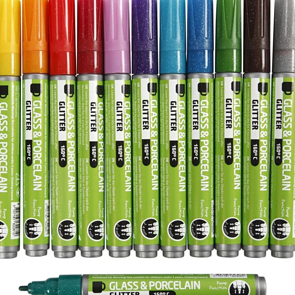 Kreul Glass & Porcelain Marker| Paints And Painting Accessories|Porcelain And Glass Decoration (Washable)