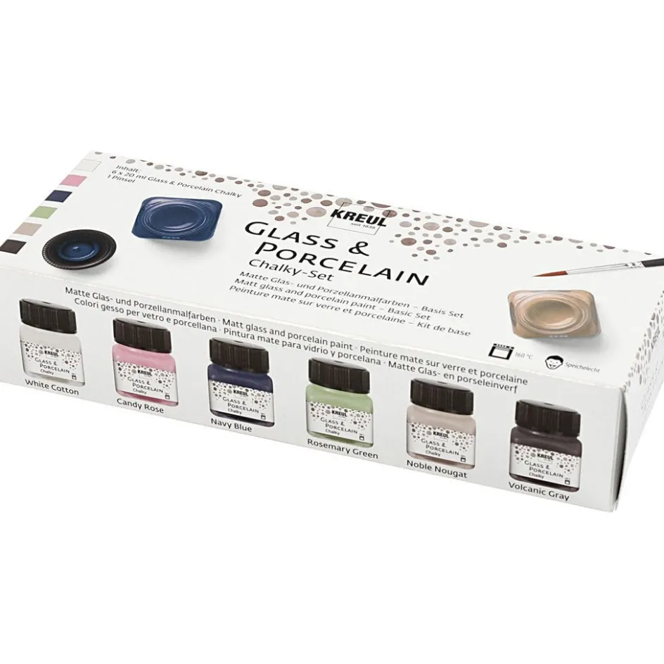 Kreul Glass & Porcelain Paint| Porcelain And Glass Decoration (Washable)