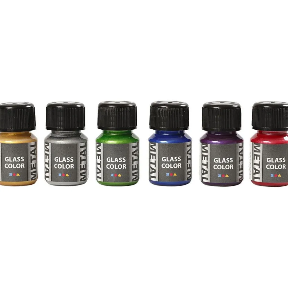 Creativ Company Glass Color Metal| Paints And Painting Accessories|Porcelain And Glass Decoration (Washable)