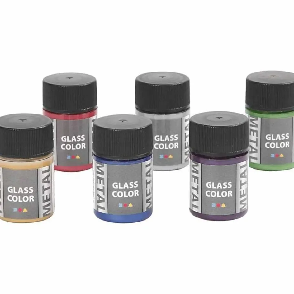 Creativ Company Glass Color Metal| Paints And Painting Accessories|Porcelain And Glass Decoration (Washable)