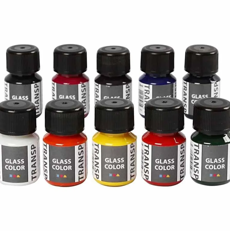 Creativ Company Glass Color Transparent| Paints And Painting Accessories|Porcelain And Glass Decoration (Washable)