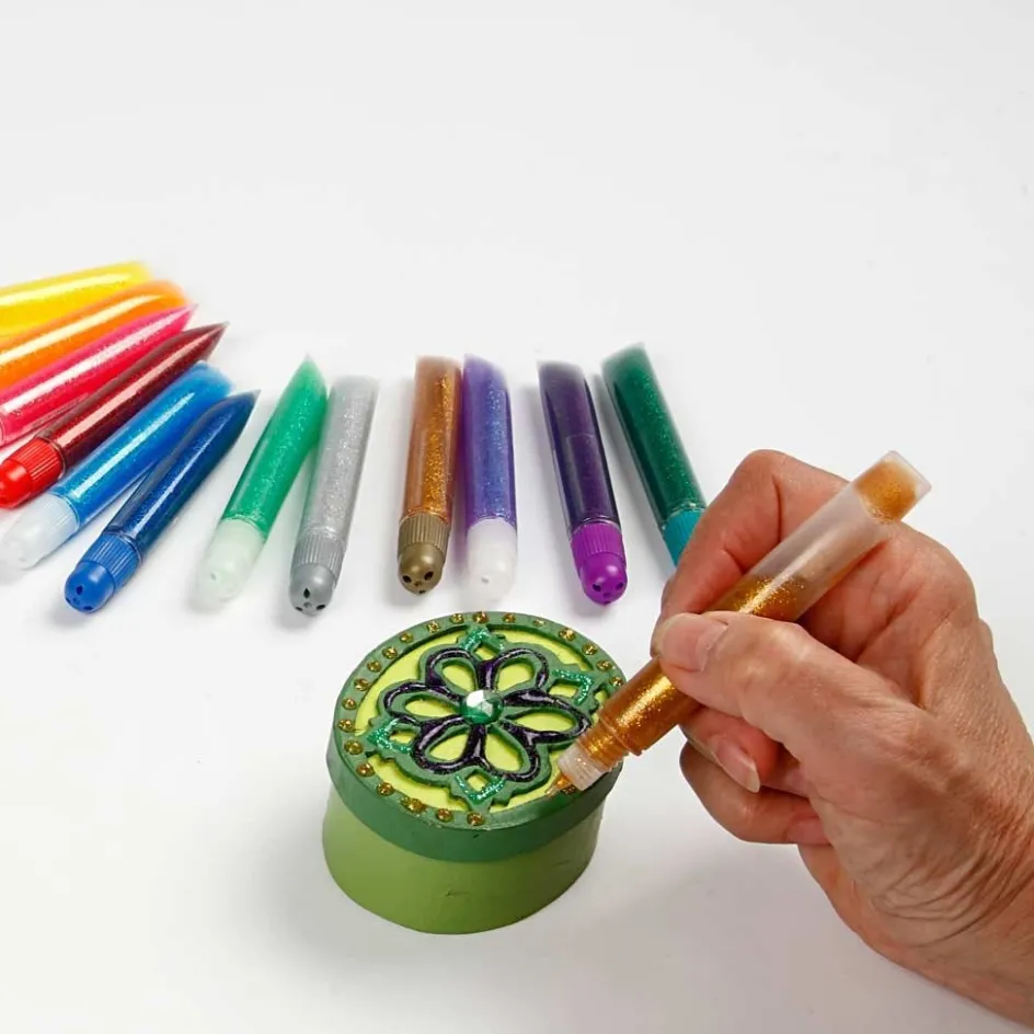 Creativ Company Glitter Glue| Basic Items And Tools|Glitter, Foil And Seals