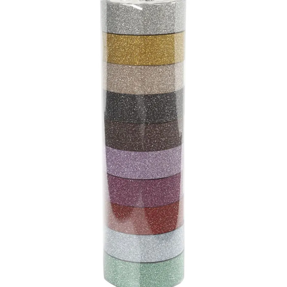 Creativ Company Glitter Tape| Basic Items And Tools|Calendars, Notebooks And Colouring Books