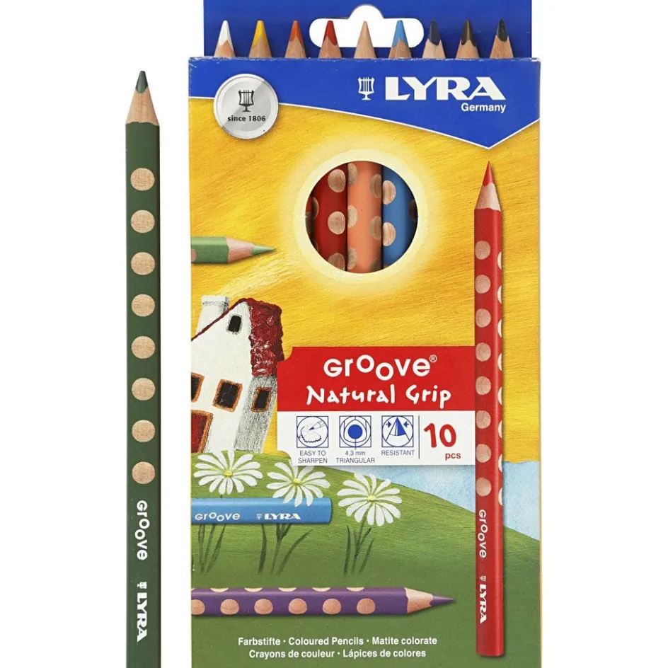 Lyra Groove Colouring Pencils| Pencils And Chalks