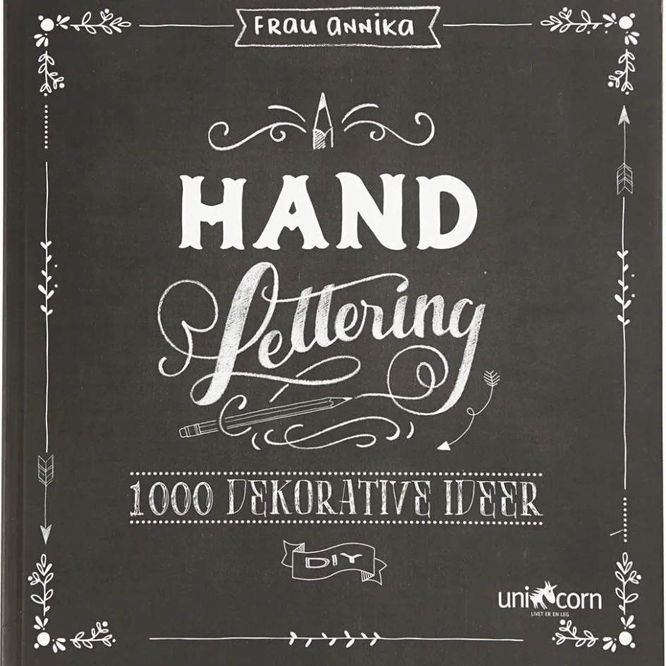 Creativ Company Hand Lettering - 1000 Ideas| Calendars, Notebooks And Colouring Books