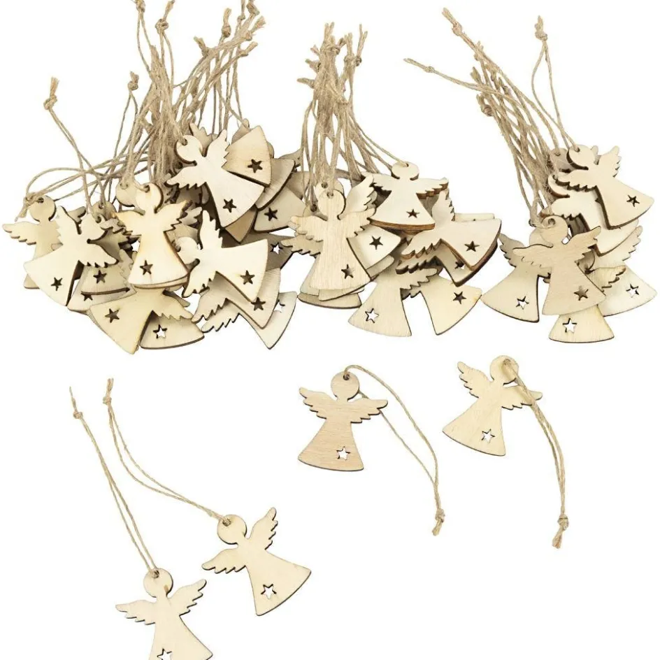 Creativ Company Hanging Christmas Ornament| Figures, Eggs And Animals For Decorating