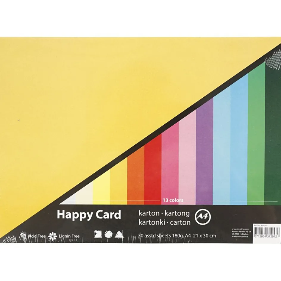 Colortime Happy Card| Paper And Card