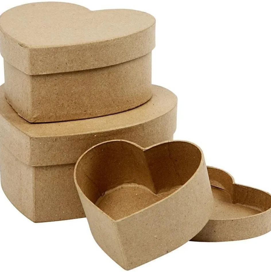 Creativ Company Heart Boxes| Boxes And Storage