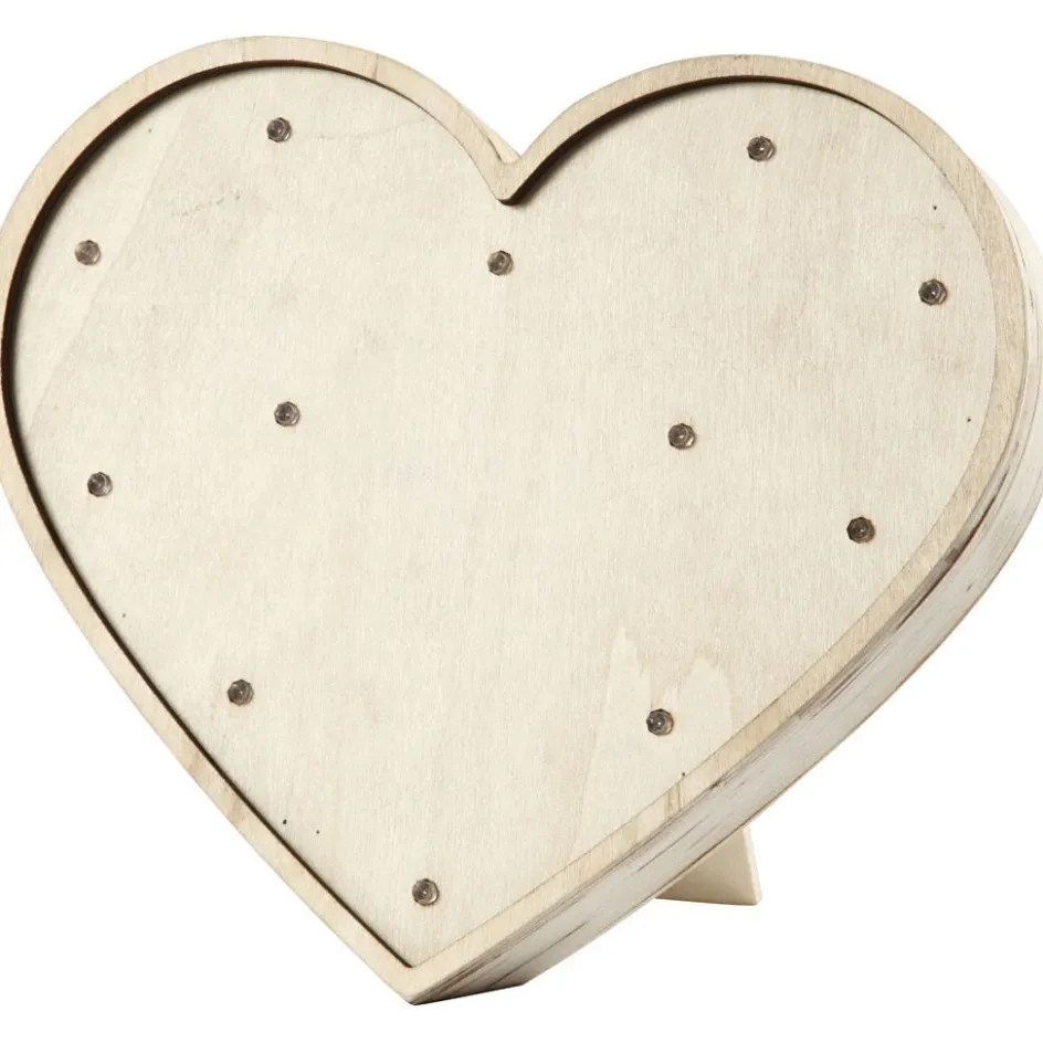 Creativ Company Heart Light Box| Figures, Eggs And Animals For Decorating