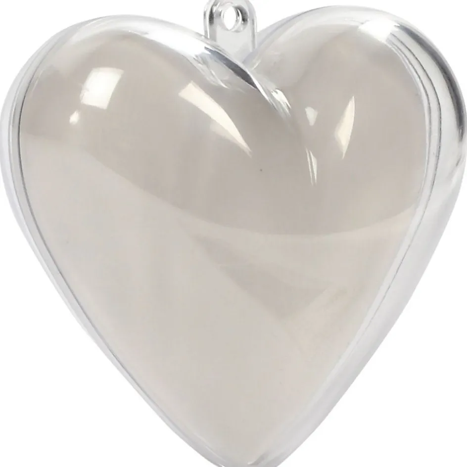Creativ Company Heart-Shaped Baubles to Decorate| Figures, Eggs And Animals For Decorating
