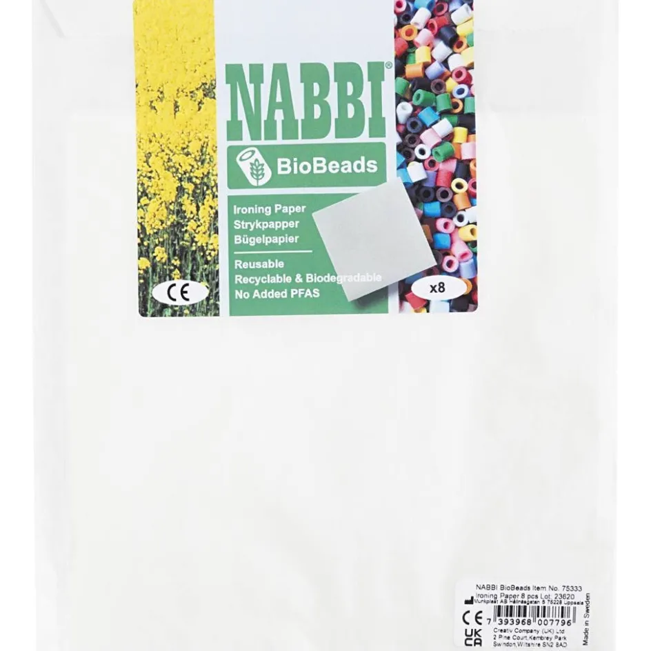 Nabbi Ironing Sheet| Tube Beads