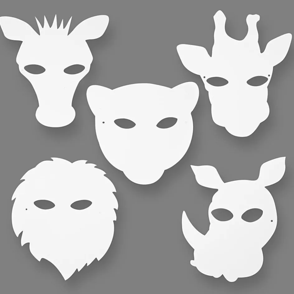 Creativ Company Jungle Animal Masks| Masks
