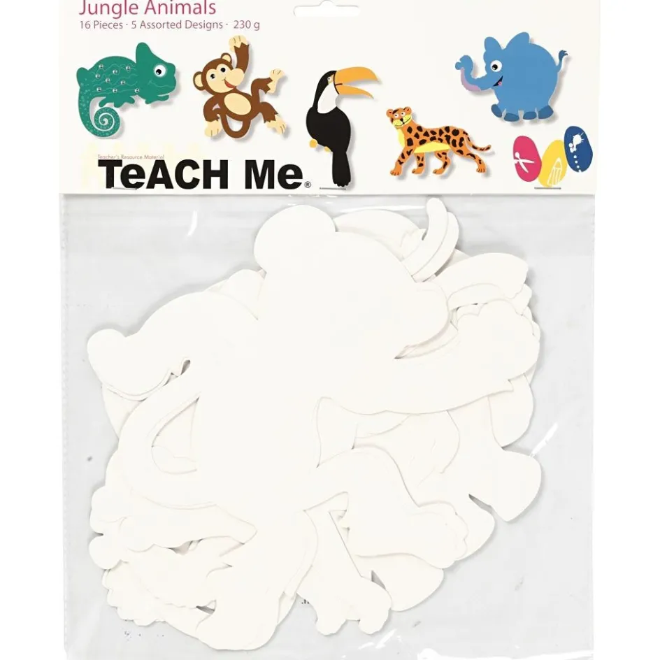 Creativ Company Jungle Animals| Advent Gifts And Calendar Gifts|Paper Decorations And Paper Figures