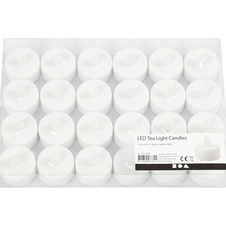 Creativ Company LED Tea Light Candles| Party Items