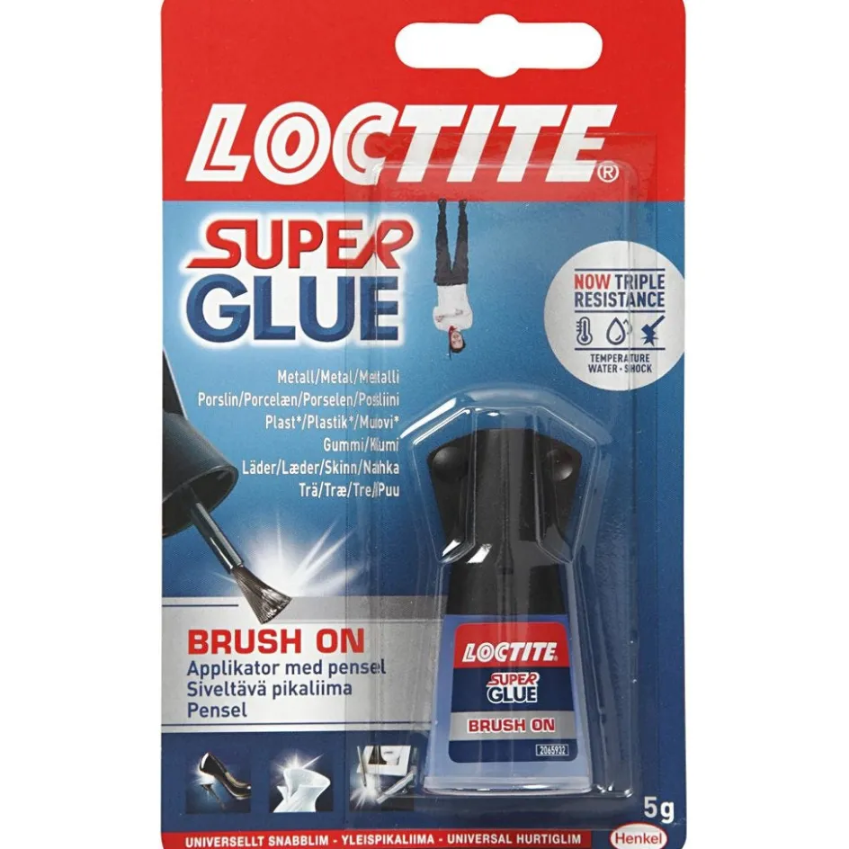 Creativ Company Loctite Super Brush-on Instant Glue| Glue, Lacquer And Wax