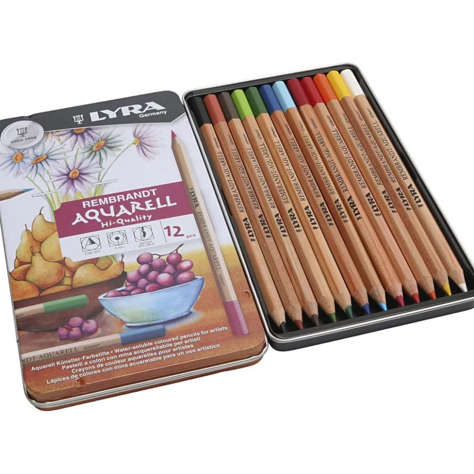 Lyra Rembrandt watercolour pencils| Watercolour Paints
