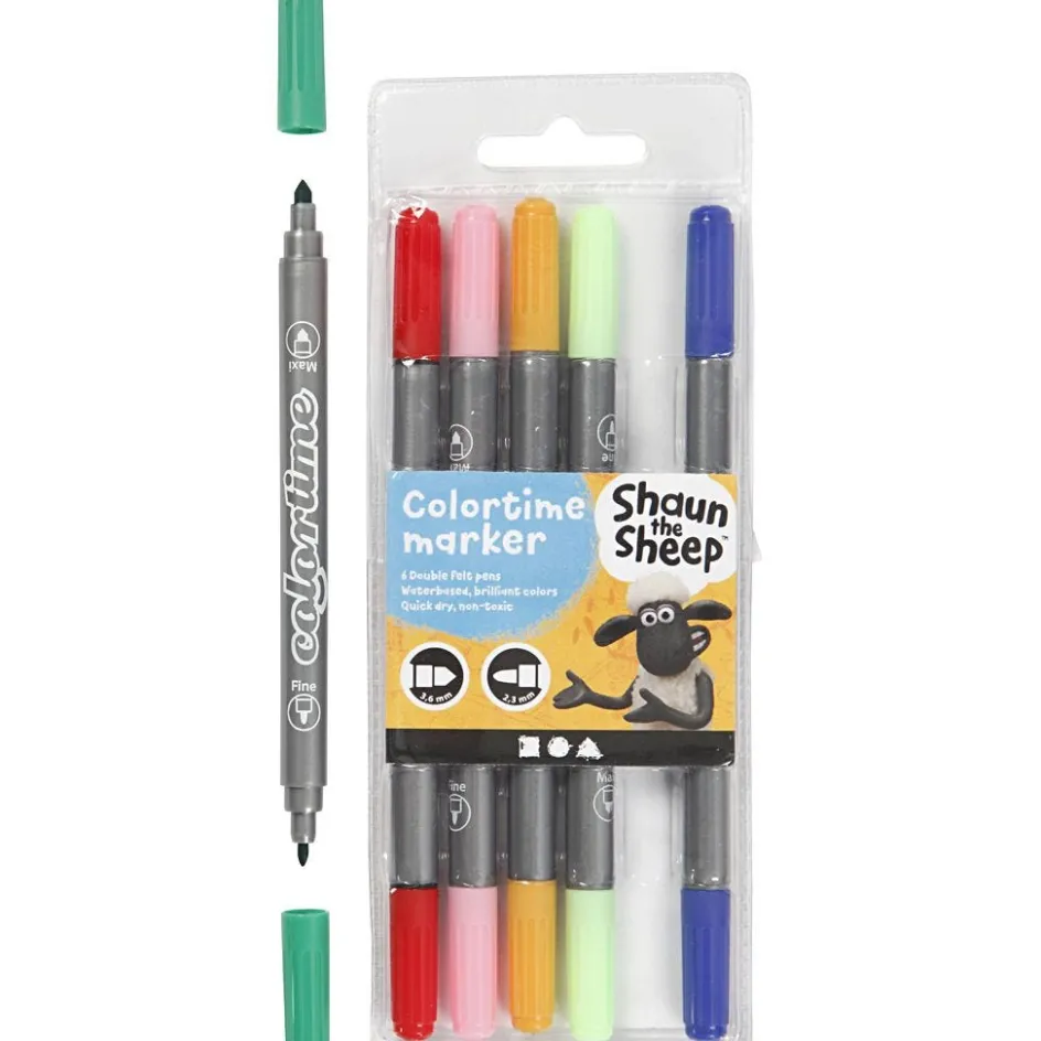 Shaun the Sheep Marker| Advent Gifts And Calendar Gifts|Felt Tips