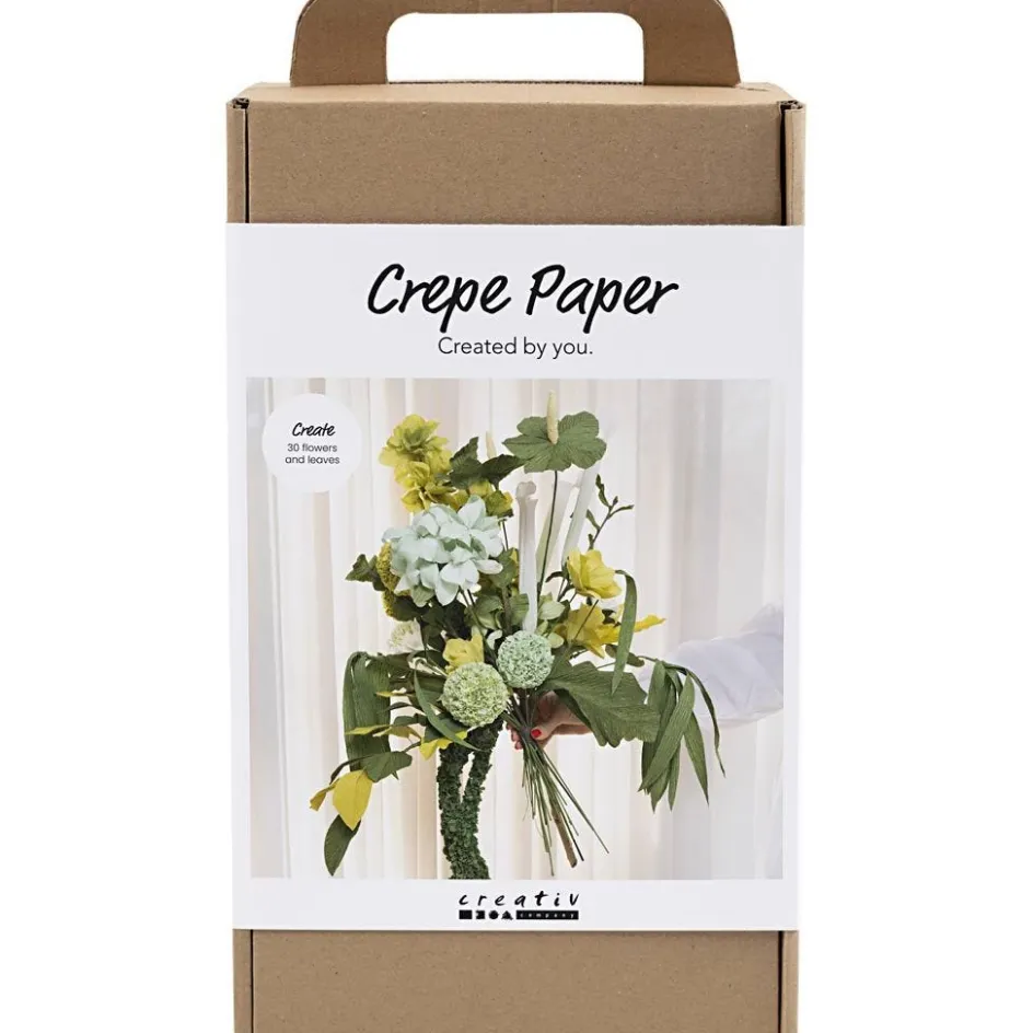 Creativ Company Maxi Craft Kit Crepe Paper| Paper And Card|Diy-Kits, Paper Crafts