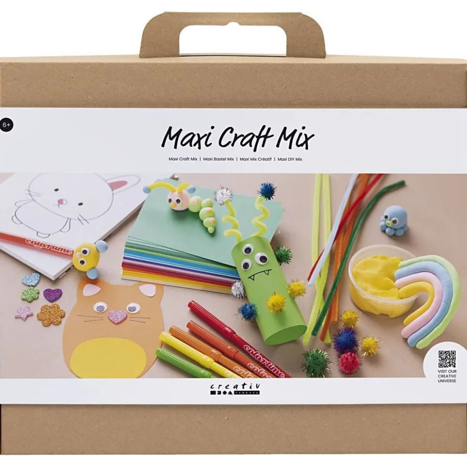 Creativ Company Maxi Craft Mix| Diy-Kits, Basic Items And Tools