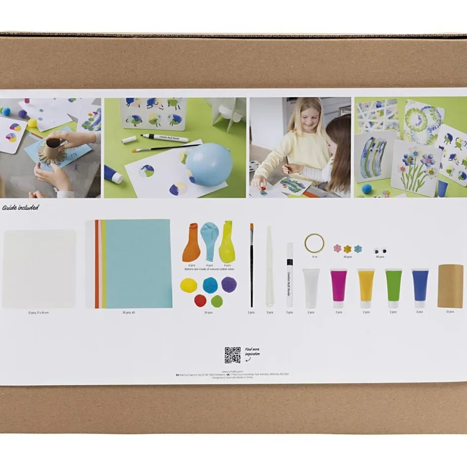 Creativ Company Mega Craft Kit Painting| Creative Classroom Sets|Textile Decoration