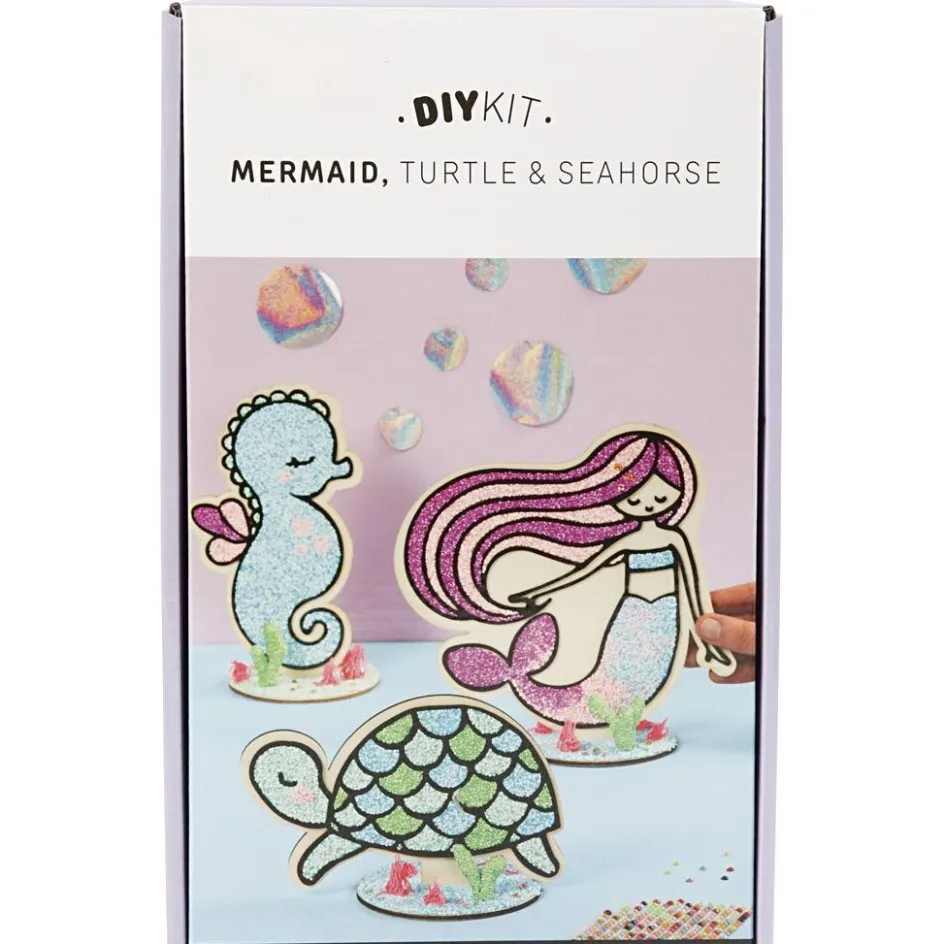 Foam Clay Mermaid| Figures, Eggs And Animals For Decorating|Diy-Kits, Items For Decoration