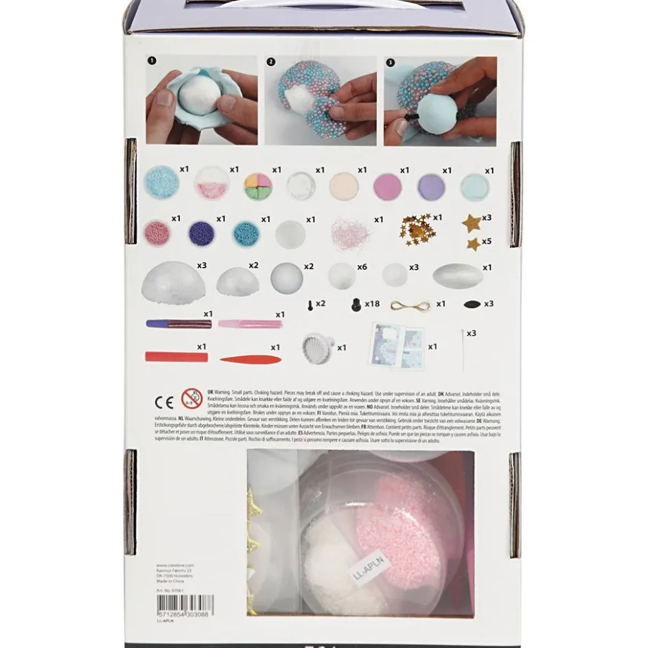 Creativ Company Mermaid Universe| Air Drying Clay And Modelling Compounds|Diy-Kits, Modelling And Casting