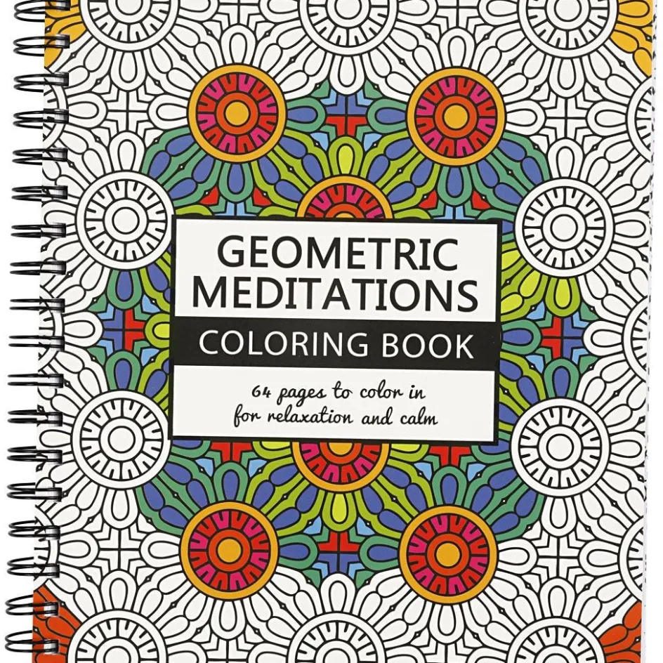 Creativ Company Mindfullness Colouring Book| Calendars, Notebooks And Colouring Books