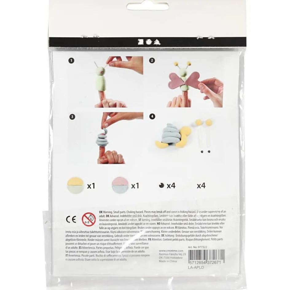 Silk Clay Mini Craft Kit| Air Drying Clay And Modelling Compounds|Diy-Kits, Modelling And Casting