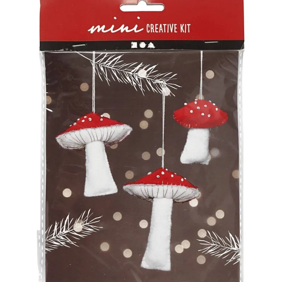 Creativ Company Mini Craft Kit| Felt And Fleece|Diy-Kits, Textiles And Yarn