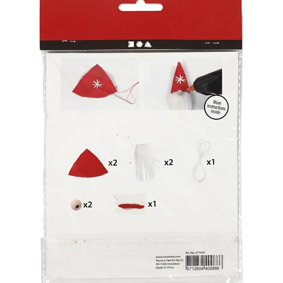 Creativ Company Mini Craft Kit| Felt And Fleece|Diy-Kits, Textiles And Yarn
