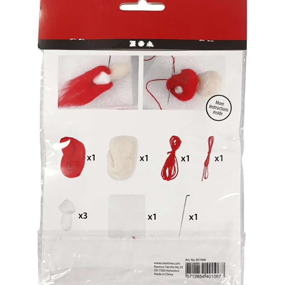 Creativ Company Mini Craft Kit| Wool|Diy-Kits, Textiles And Yarn