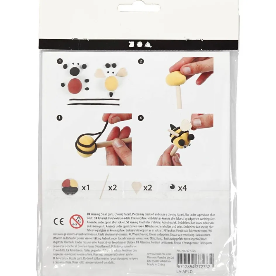 Silk Clay Mini Craft Kit| Advent Gifts And Calendar Gifts|Air Drying Clay And Modelling Compounds
