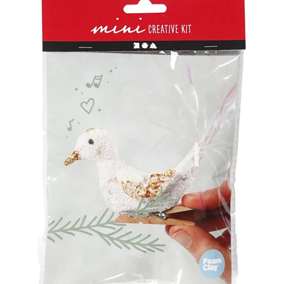 Creativ Company Mini Craft Kit| Advent Gifts And Calendar Gifts|Air Drying Clay And Modelling Compounds