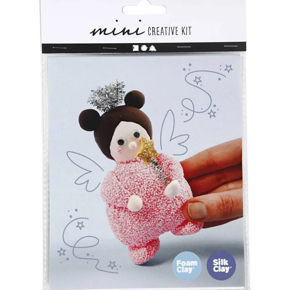 Creativ Company Mini Craft Kit| Advent Gifts And Calendar Gifts|Air Drying Clay And Modelling Compounds