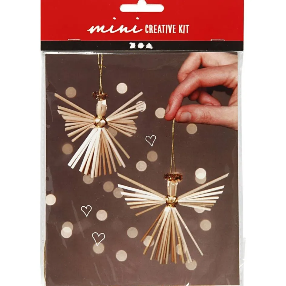 Creativ Company Mini Craft Kit| Flower Arranging And Basket Weaving Supplies|Diy-Kits, Basic Items And Tools