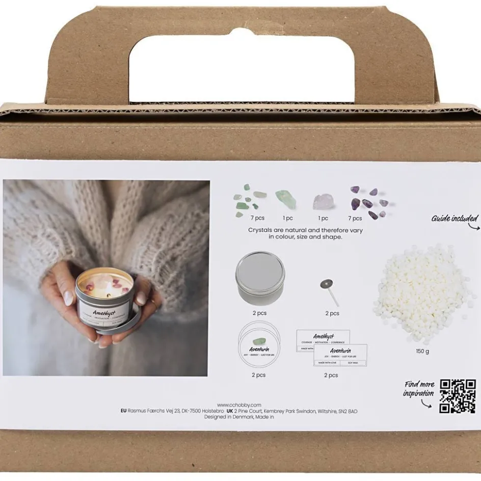 Creativ Company Mini Craft Kit Candle Making| Resin Cast|Moulds