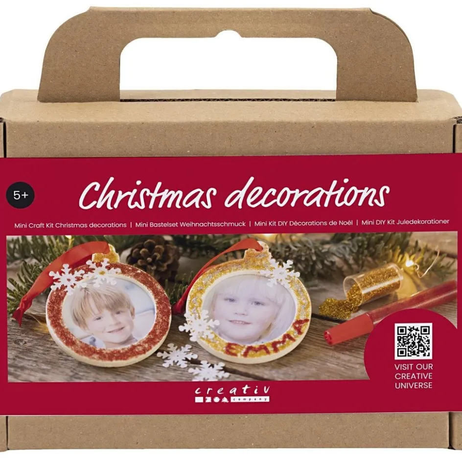 Creativ Company Mini Craft Kit Christmas Decorations| Diy-Kits, Items For Decoration