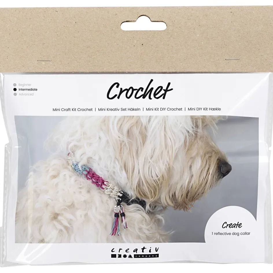 Creativ Company Mini Craft Kit Crochet| Yarn|Diy-Kits, Textiles And Yarn