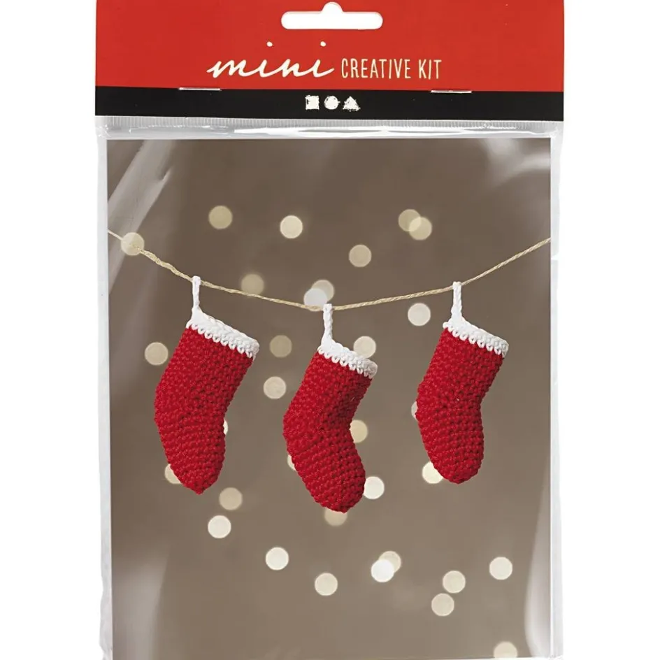 Creativ Company Mini Craft Kit Crochet| Yarn|Diy-Kits, Textiles And Yarn