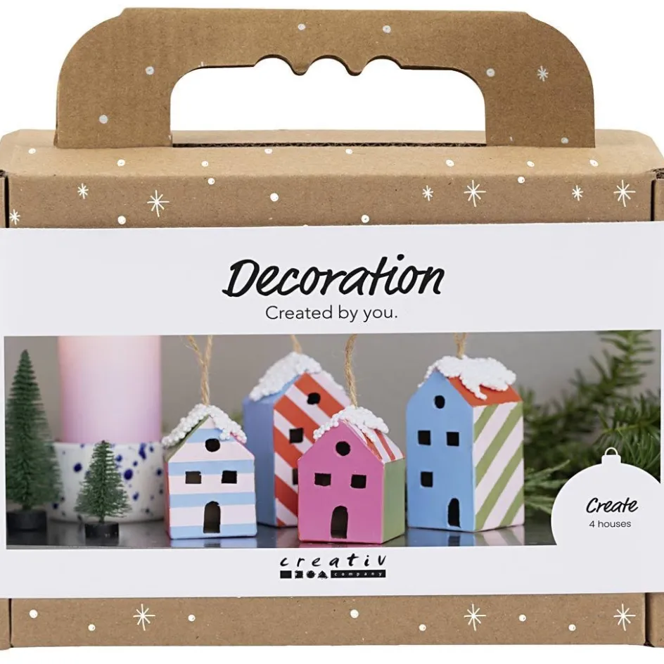 Creativ Company Mini Craft Kit Decoration| Figures, Eggs And Animals For Decorating|Diy-Kits, Items For Decoration