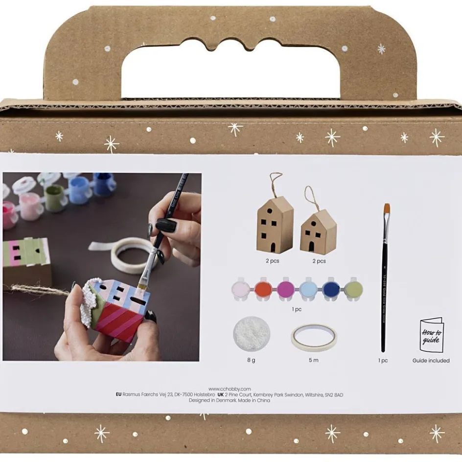 Creativ Company Mini Craft Kit Decoration| Figures, Eggs And Animals For Decorating|Diy-Kits, Items For Decoration