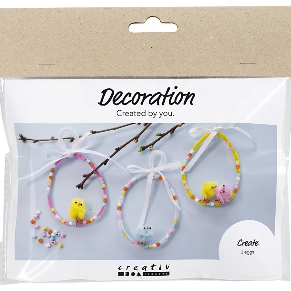 Creativ Company Mini Craft Kit Decoration| Diy-Kits, Basic Items And Tools