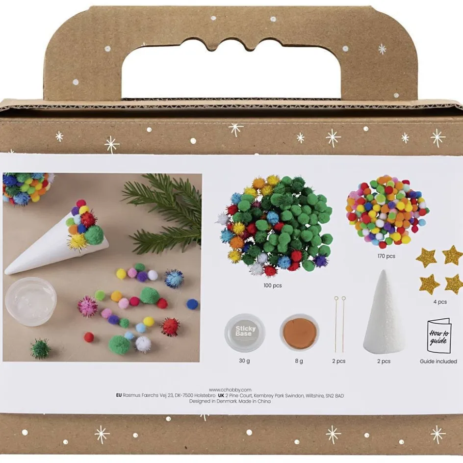 Creativ Company Mini Craft Kit Decoration| Figures, Eggs And Animals For Decorating|Diy-Kits, Items For Decoration