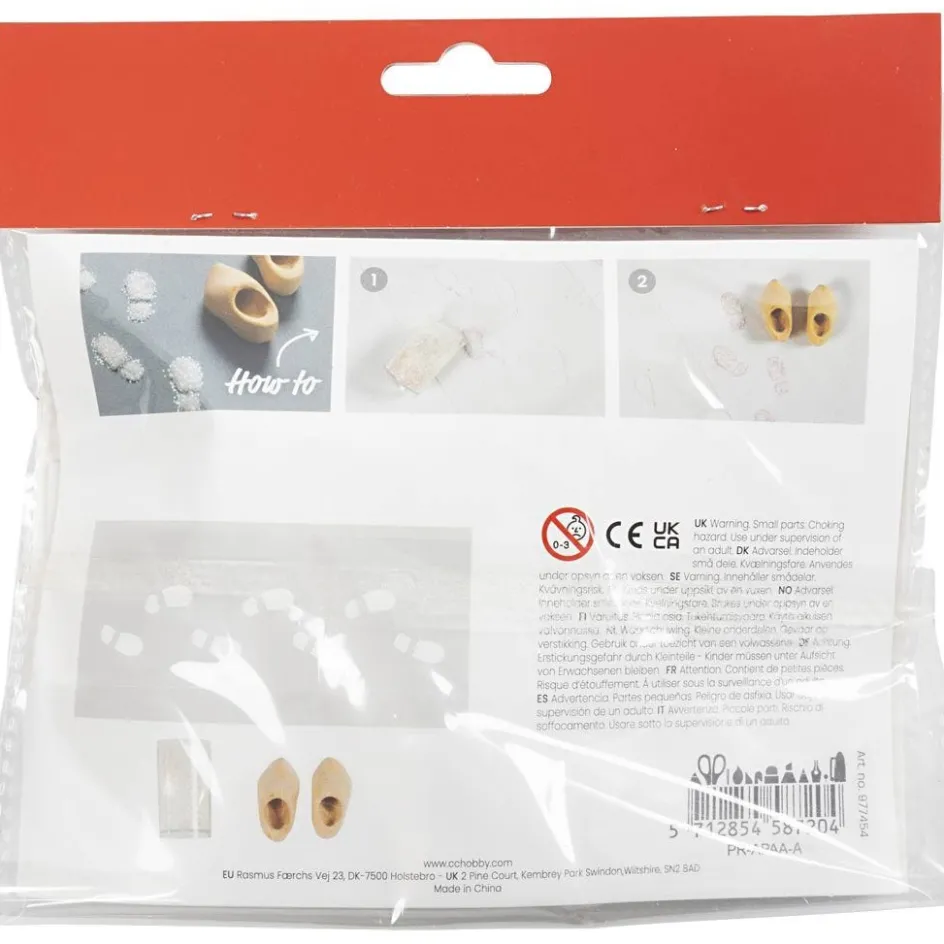 Creativ Company Mini Craft Kit Elf Door| Miniature|Diy-Kits, Basic Items And Tools
