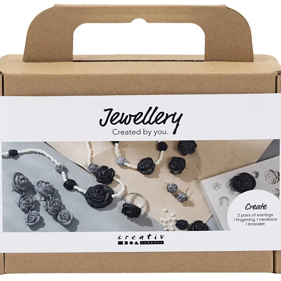 Creativ Company Mini Craft Kit Jewellery| Beads|Diy-Kits, Beads And Jewellery Making