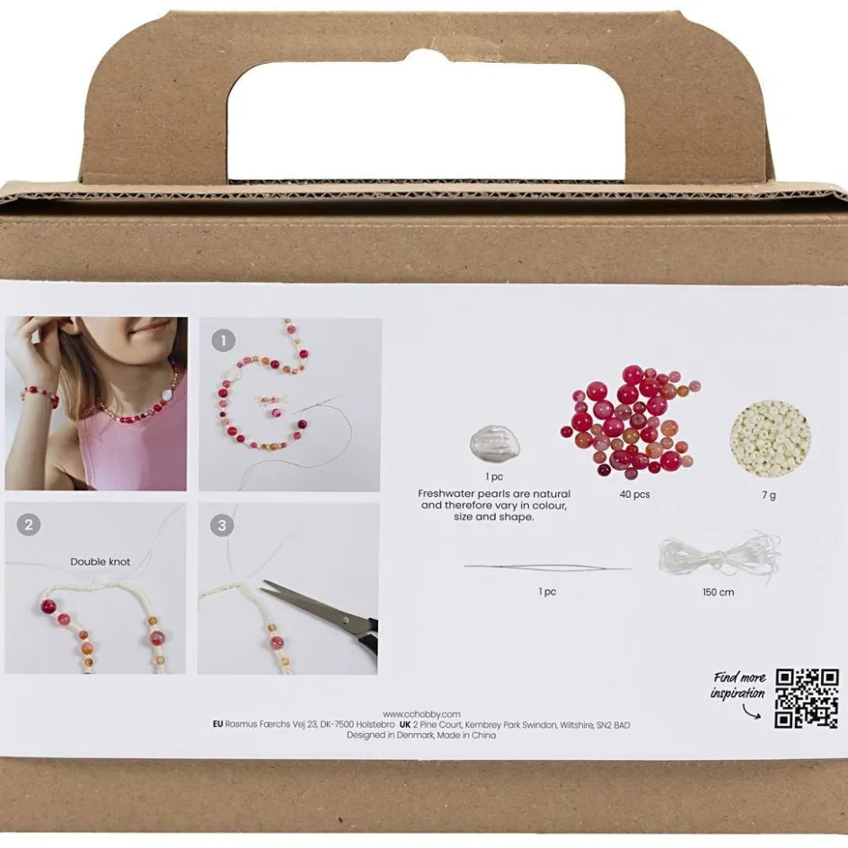 Creativ Company Mini Craft Kit Jewellery| Beads|Diy-Kits, Beads And Jewellery Making