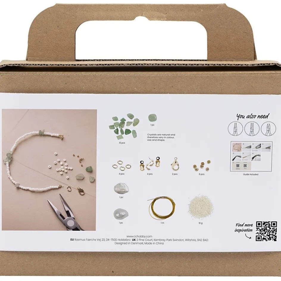 Creativ Company Mini Craft Kit Jewellery| Beads|Diy-Kits, Beads And Jewellery Making