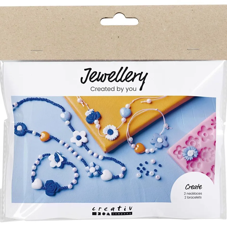 Creativ Company Mini Craft Kit Jewellery| Beads|Diy-Kits, Beads And Jewellery Making