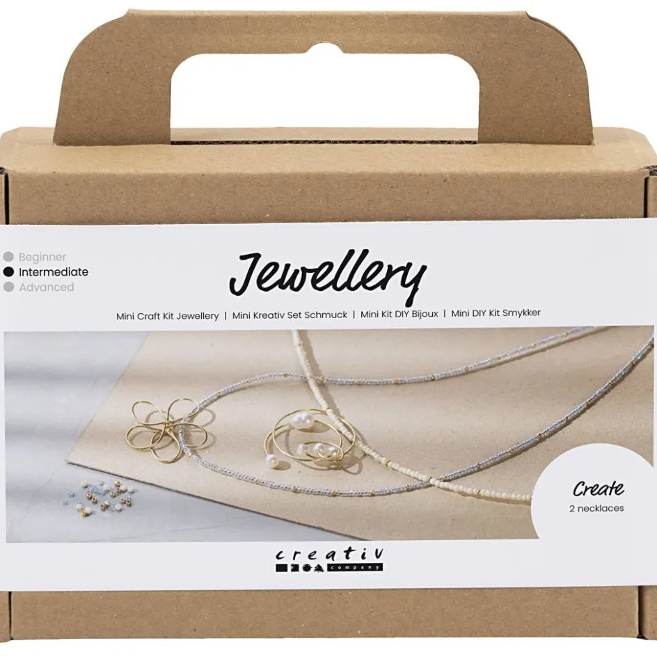 Creativ Company Mini Craft Kit Jewellery| Beads|Diy-Kits, Beads And Jewellery Making