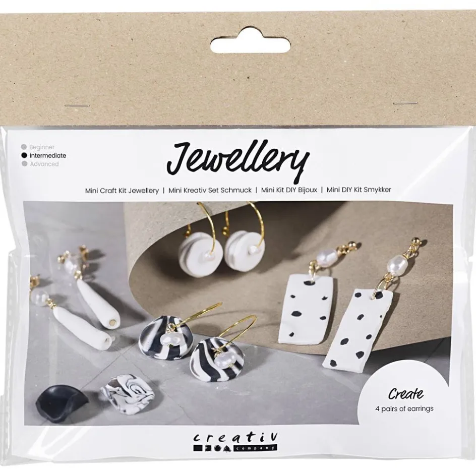 Creativ Company Mini Craft Kit Jewellery| Beads|Diy-Kits, Beads And Jewellery Making